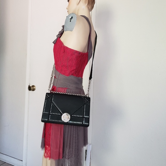 $3,800 Grain Calfskin Dior lady Diorama Bag - Picture 8 of 8